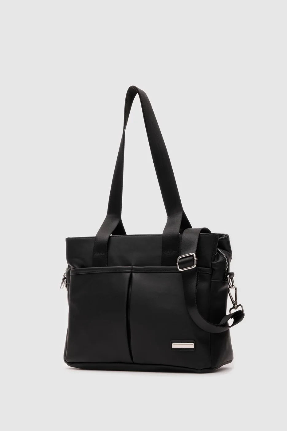 Faux leather shoulder bag Faux leather shoulder bag