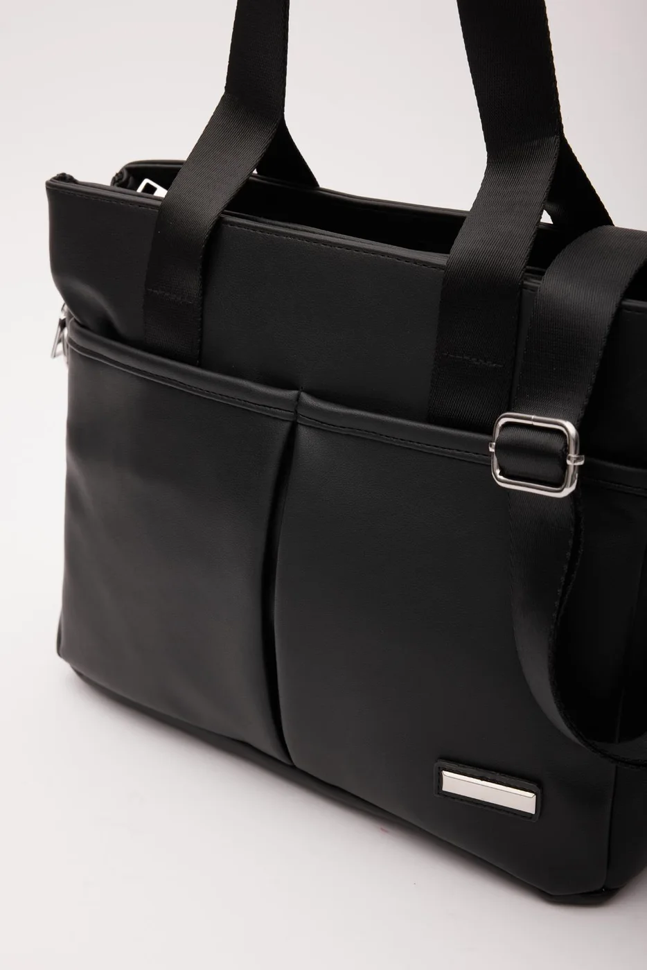 Faux leather shoulder bag Faux leather shoulder bag