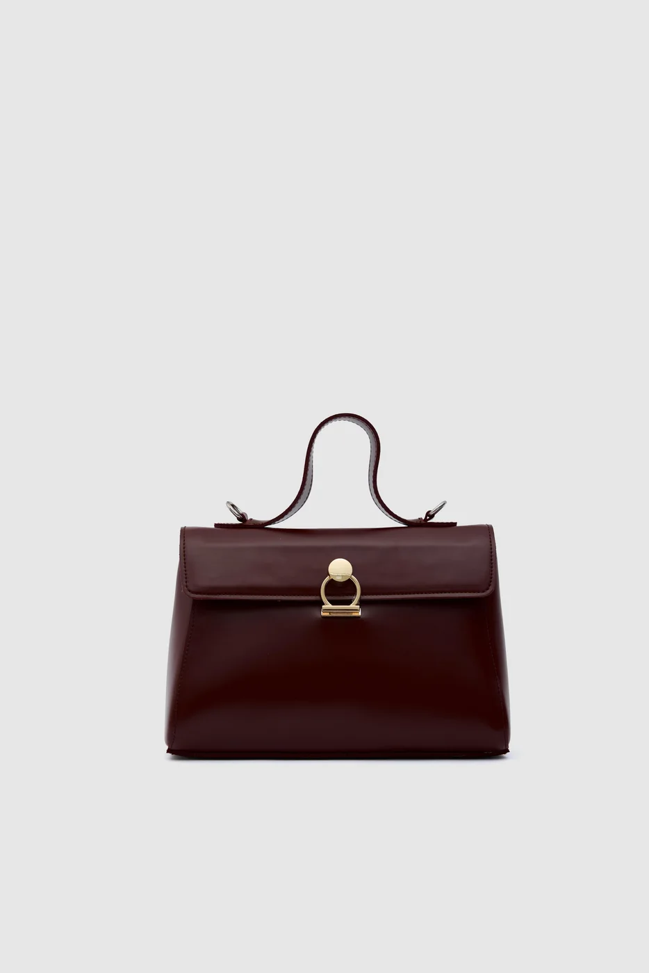 faux leather crossbody bag faux leather crossbody bag in burgundy