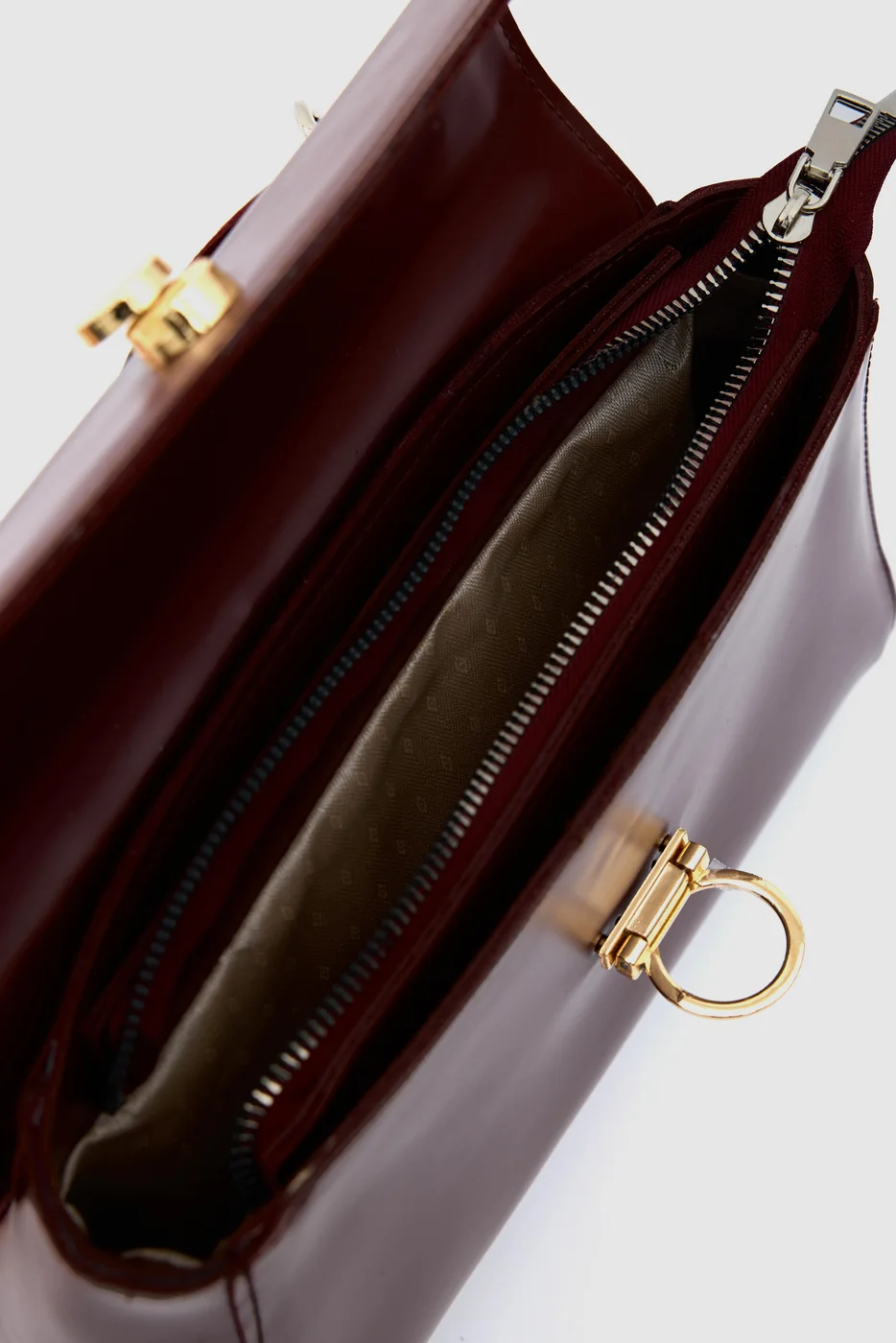 faux leather crossbody bag faux leather crossbody bag in burgundy