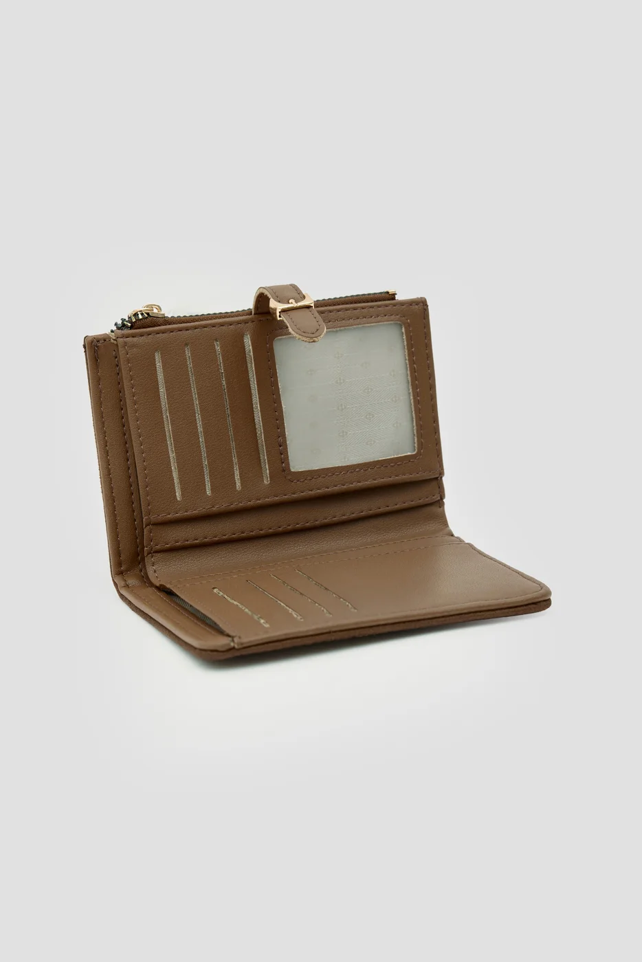 faux suede wallet faux suede wallet in tan