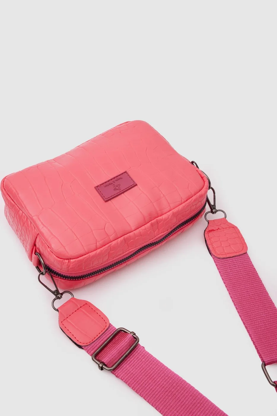 Croco Crossbody Bag stylish accessory