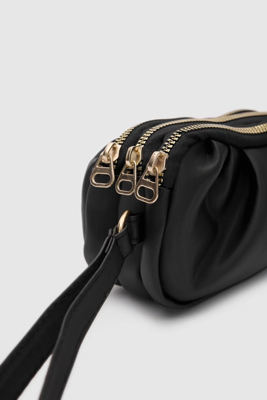 satin wallet satin wallet in black