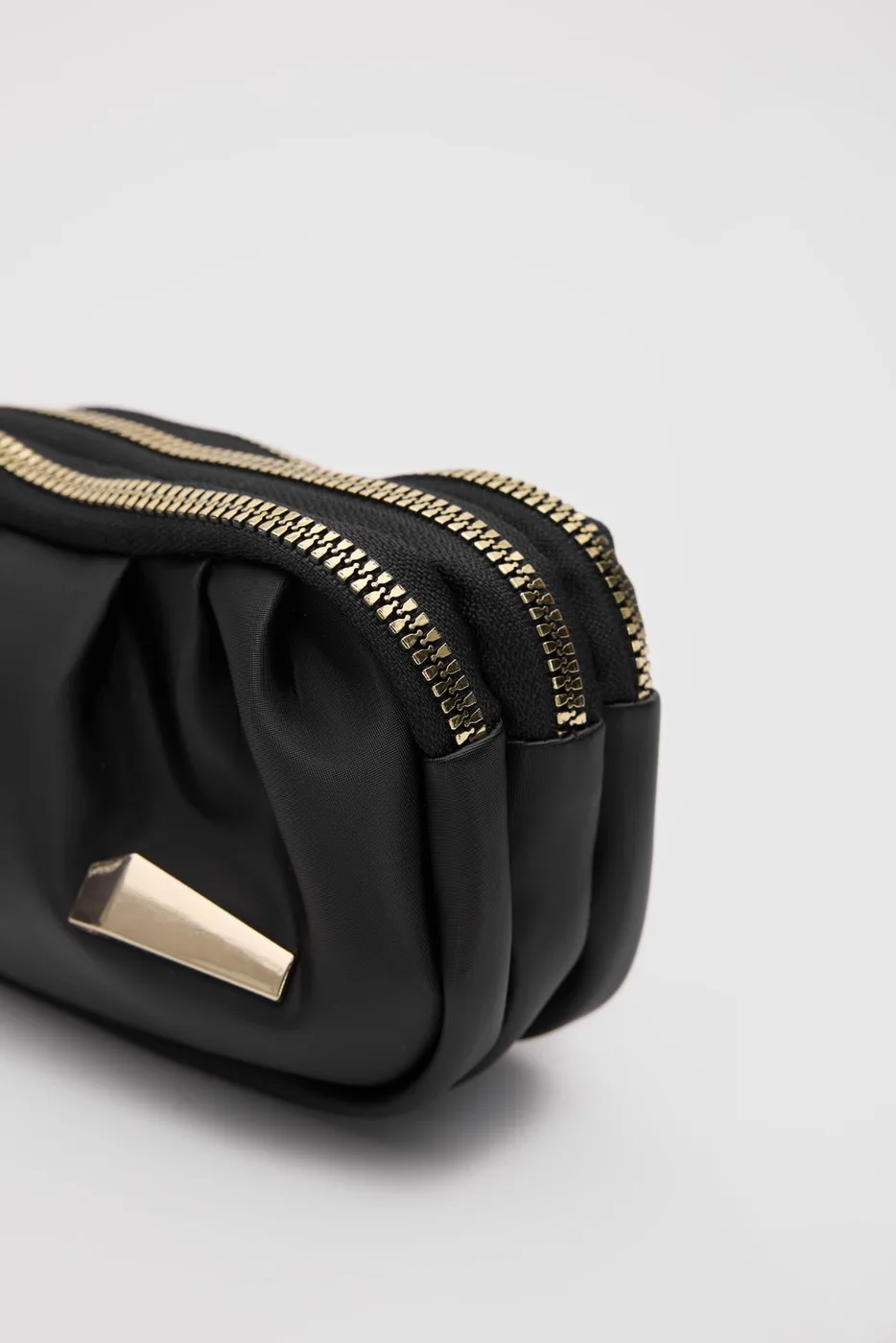 satin wallet satin wallet in black