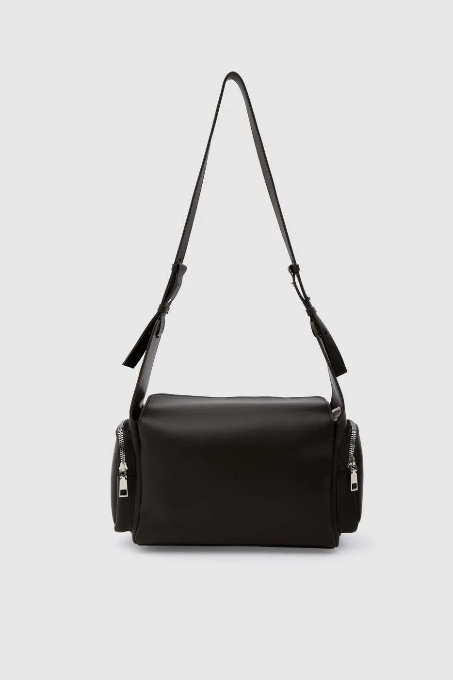 Faux leather crossbody bag Faux leather crossbody bag in brown