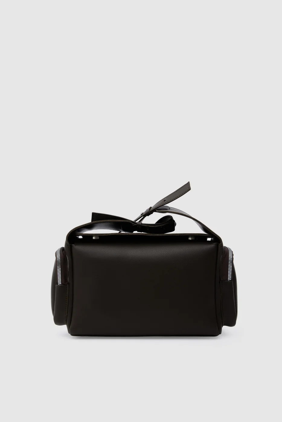 Faux leather crossbody bag Faux leather crossbody bag in brown