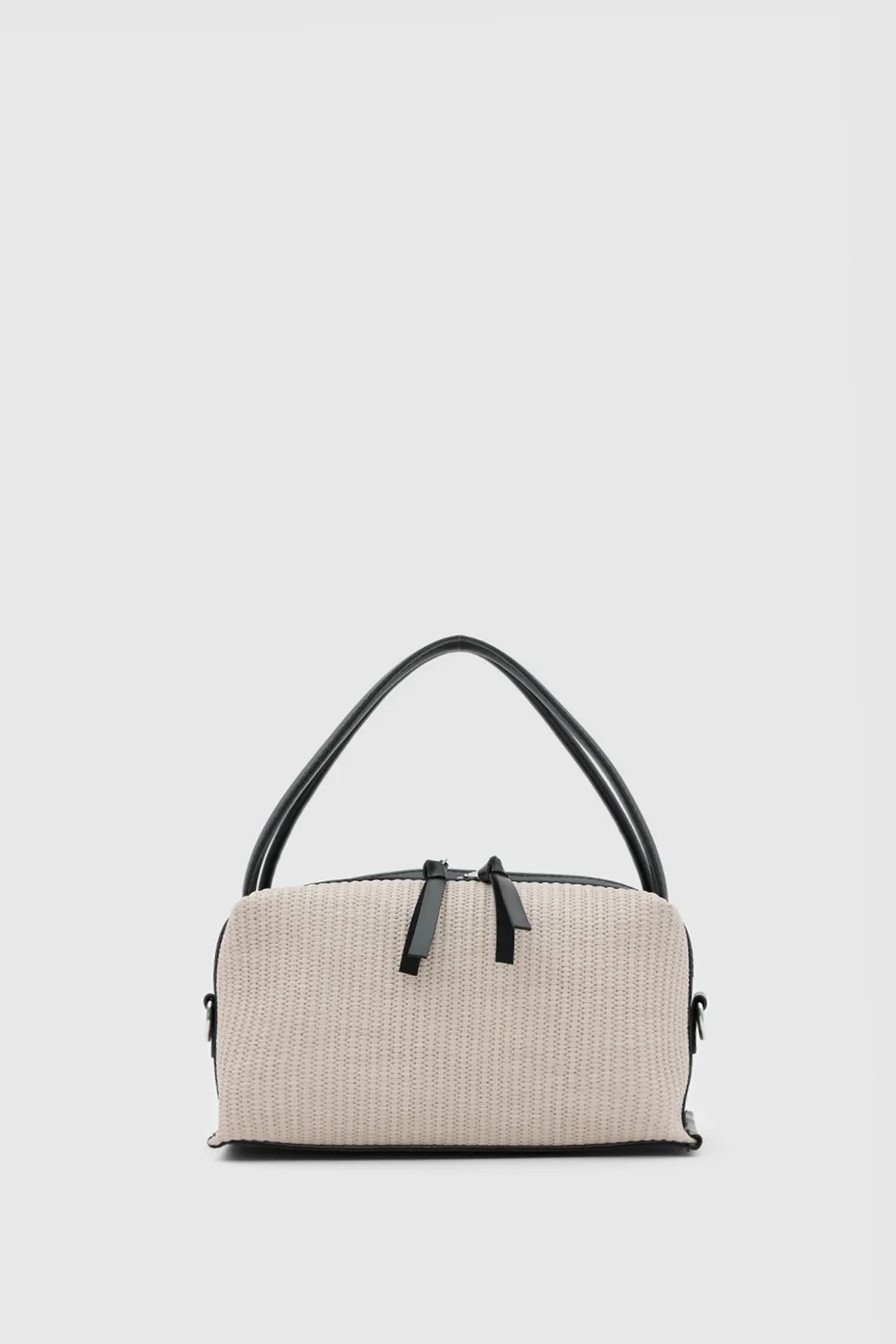 Woven Crossbody Bag for Stylish Women in cream