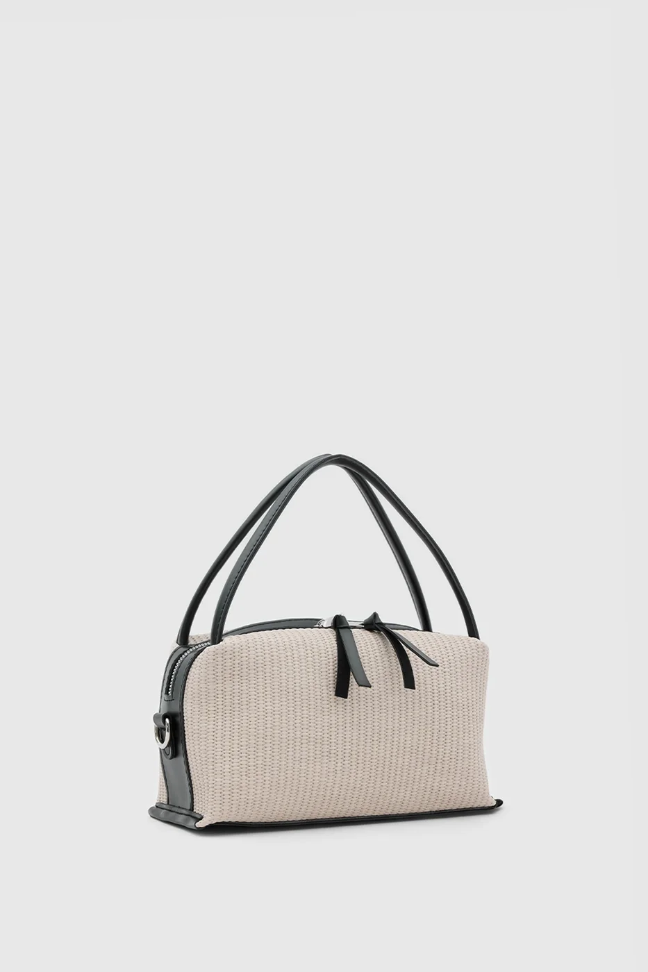 Woven Crossbody Bag for Stylish Women in cream