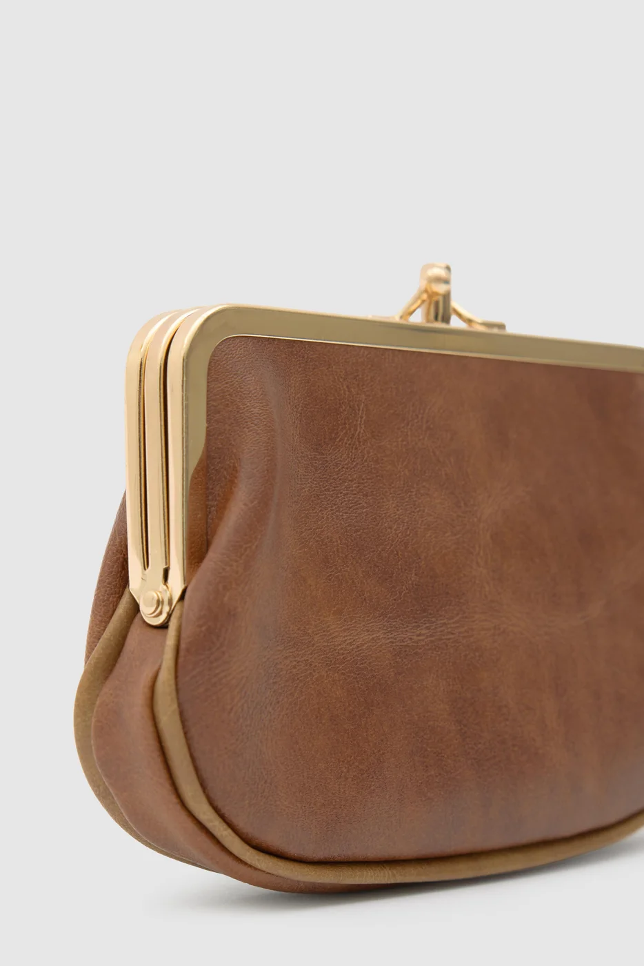 faux leather wallet faux leather wallet in tan