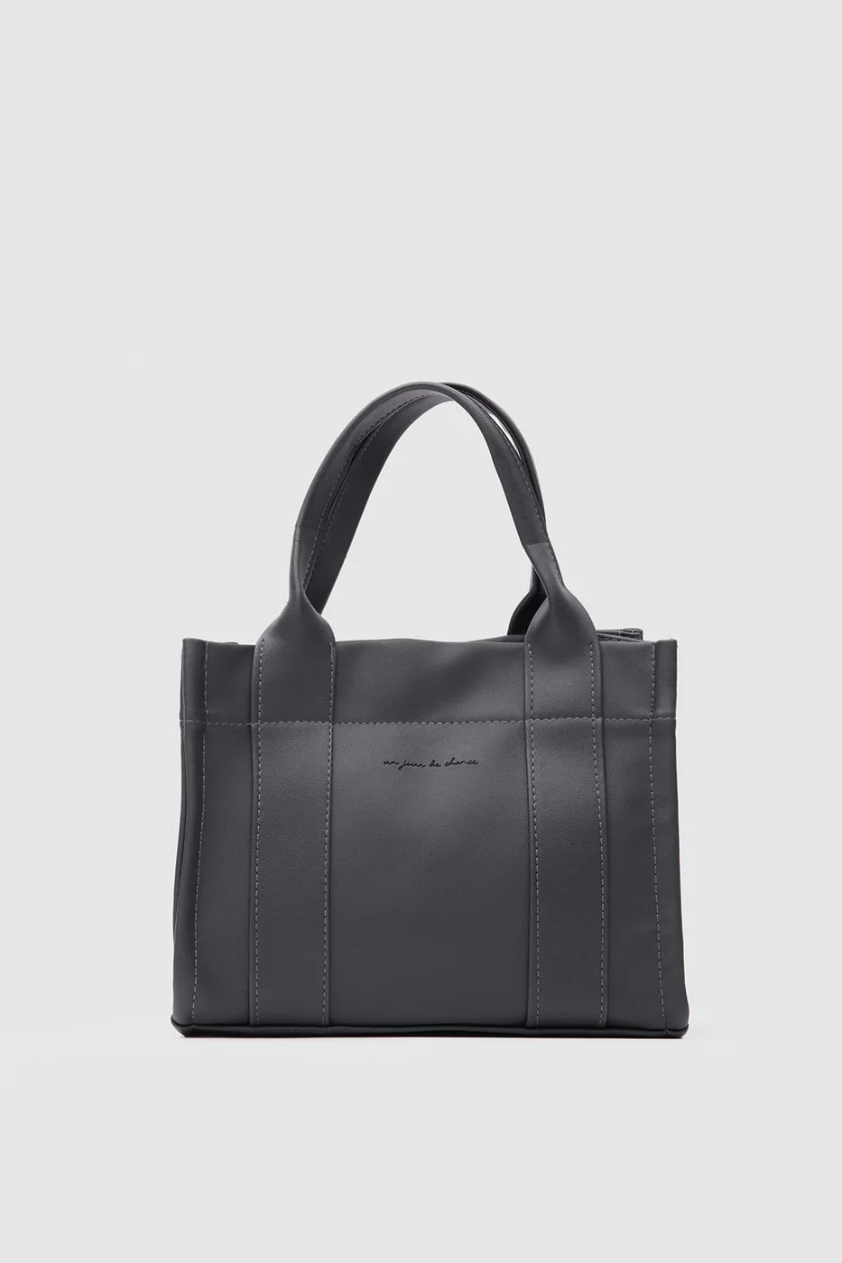 Faux leather crossbody bag Faux leather crossbody bag in anthracite
