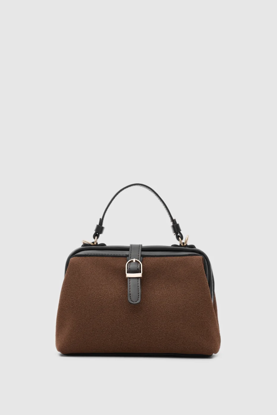 faux leather crossbody bag faux leather crossbody bag in dark brown