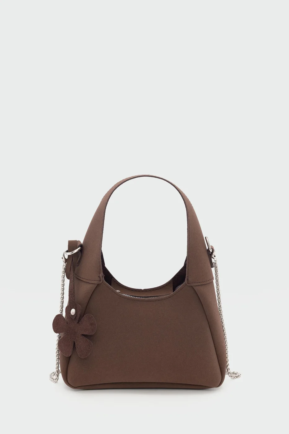 Faux leather shoulder bag Faux leather shoulder bag in brown