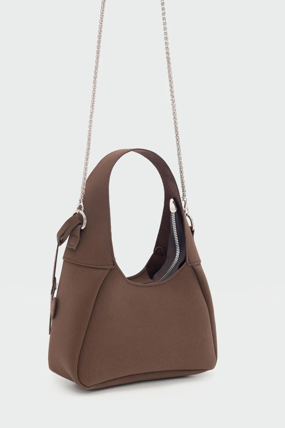 Faux leather shoulder bag Faux leather shoulder bag in brown