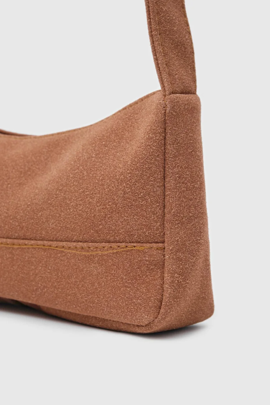 faux suede baguette bag faux suede baguette bag