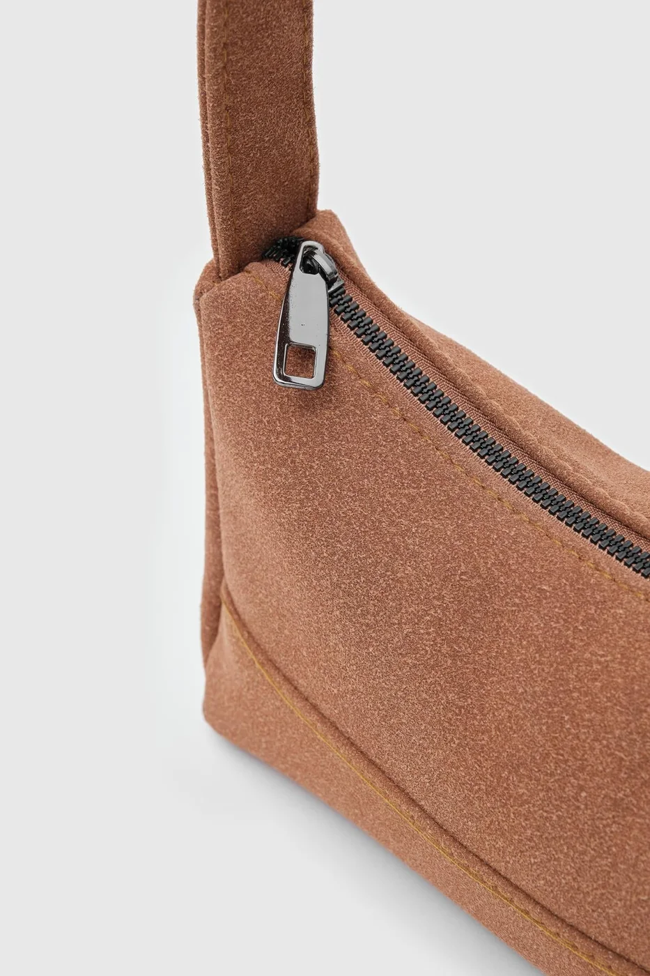 faux suede baguette bag faux suede baguette bag