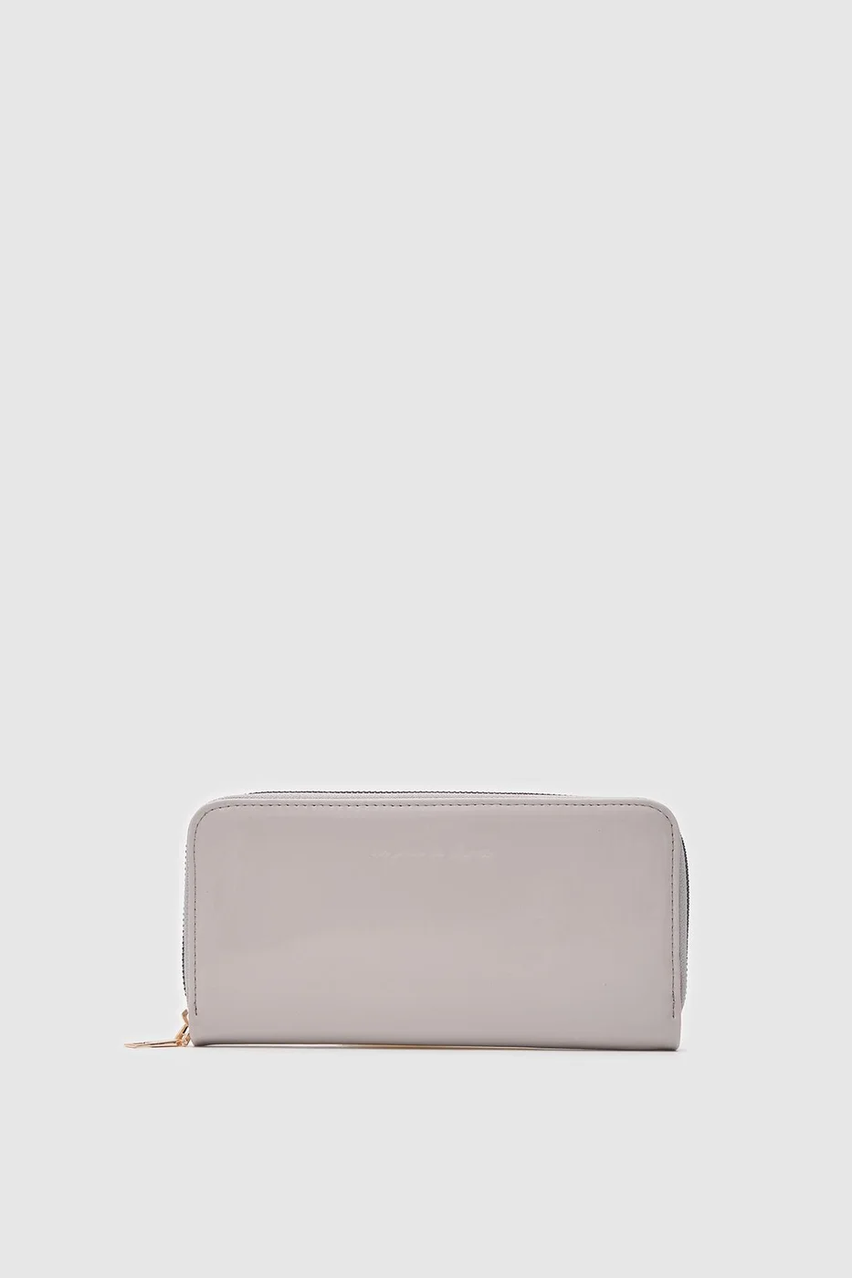 Faux leather wallet with stylish design