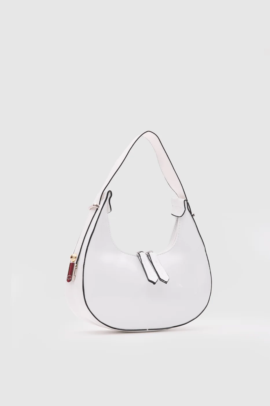 faux leather baguette bag faux leather baguette bag in white