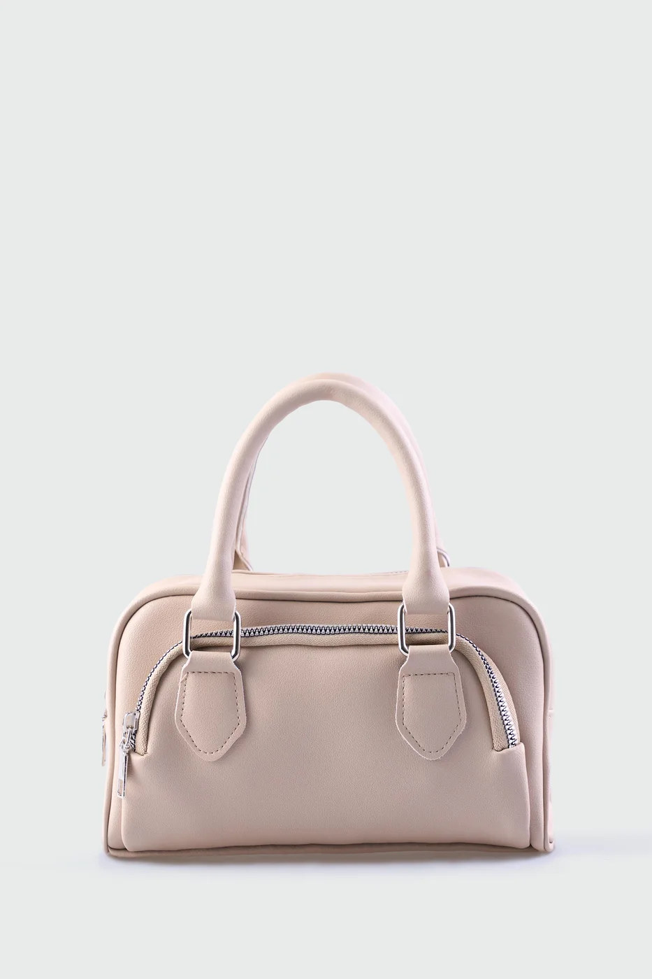 Faux leather crossbody bag Faux leather crossbody bag in beige