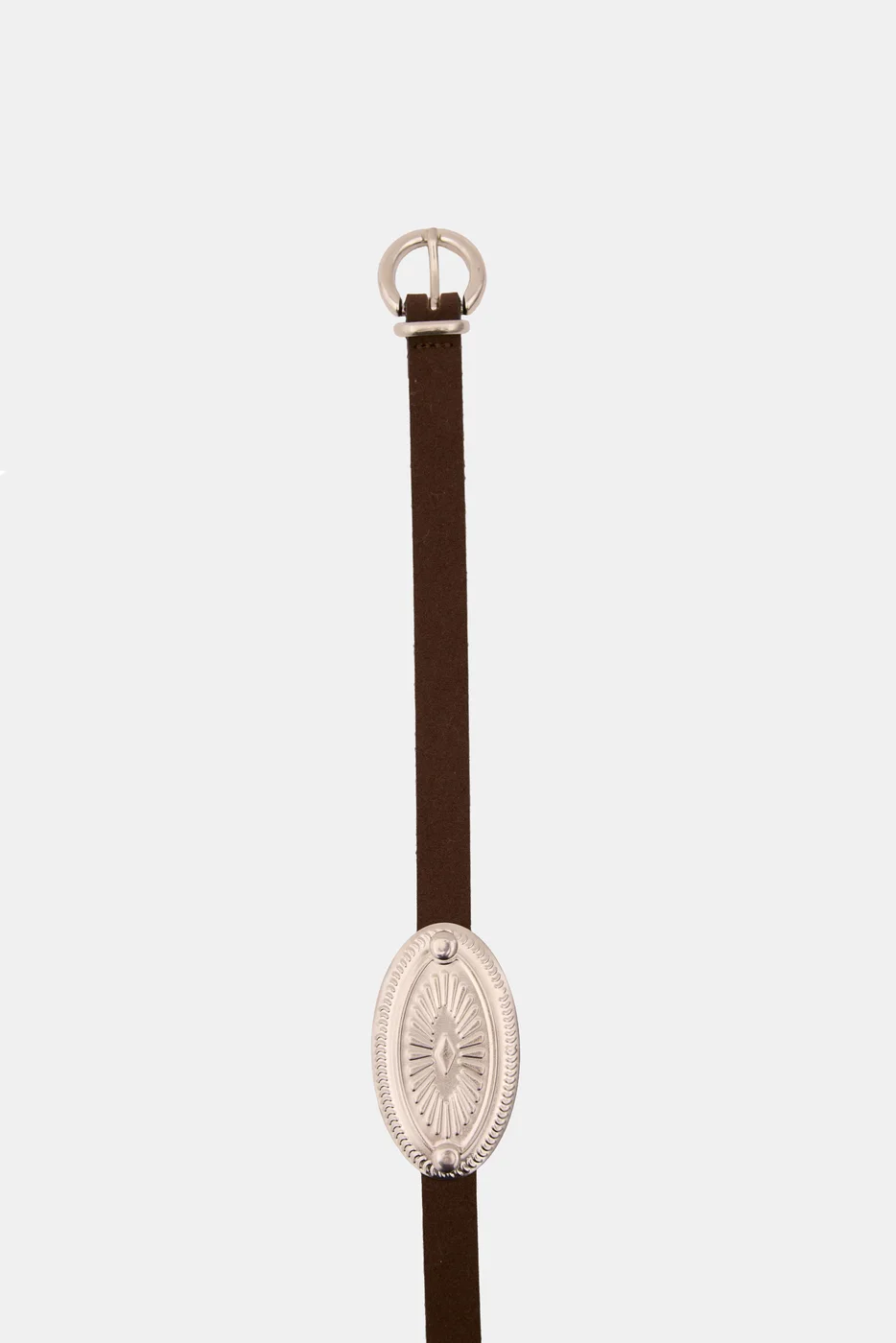 faux suede belt