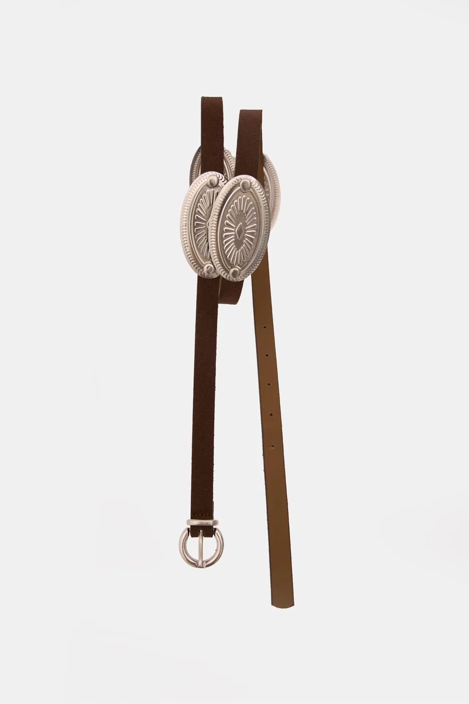 faux suede belt