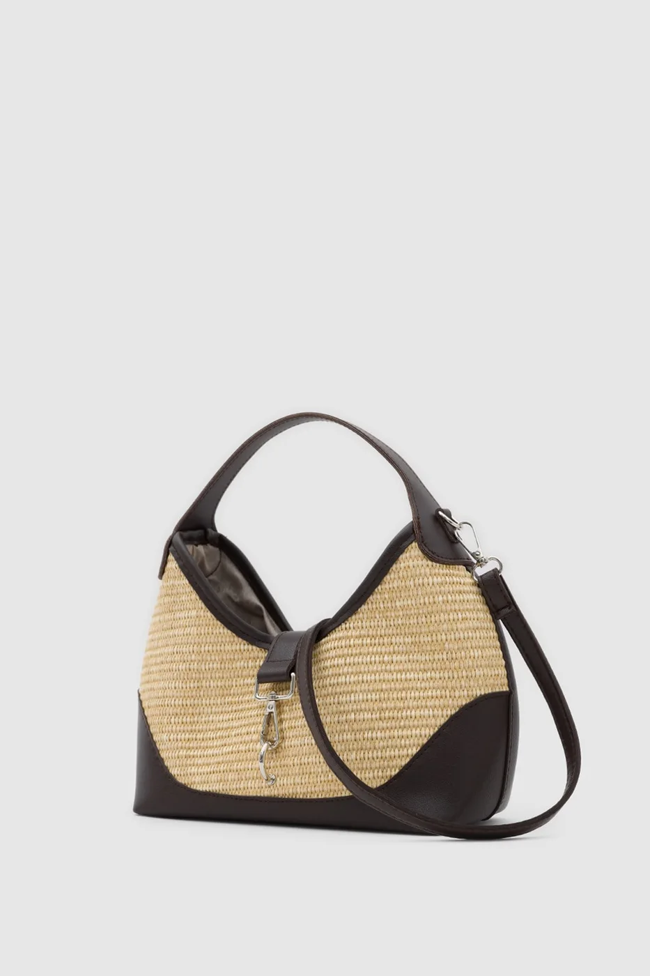 Faux leather crossbody bag for everyday use