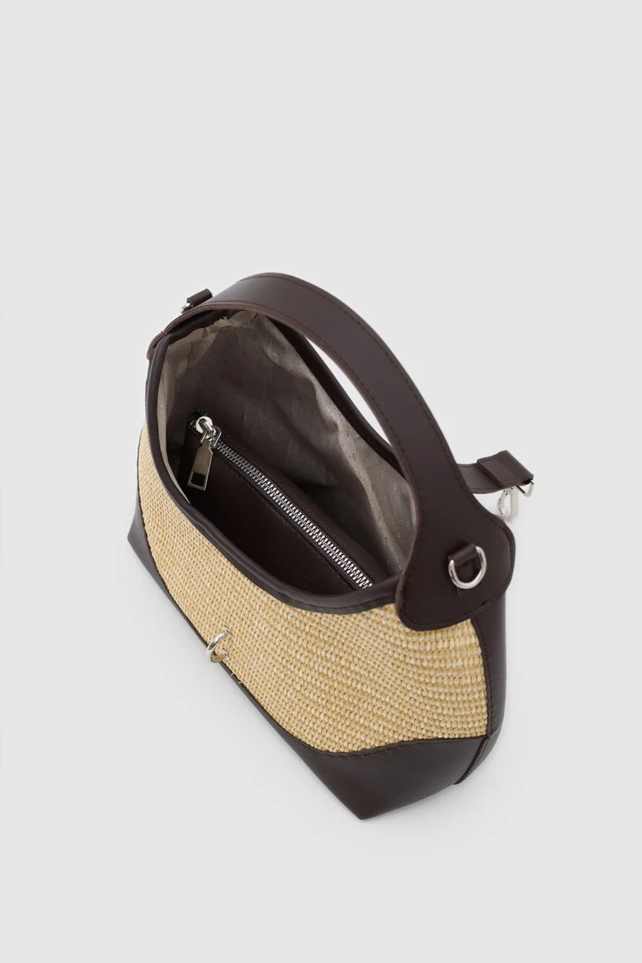 Faux leather crossbody bag for everyday use