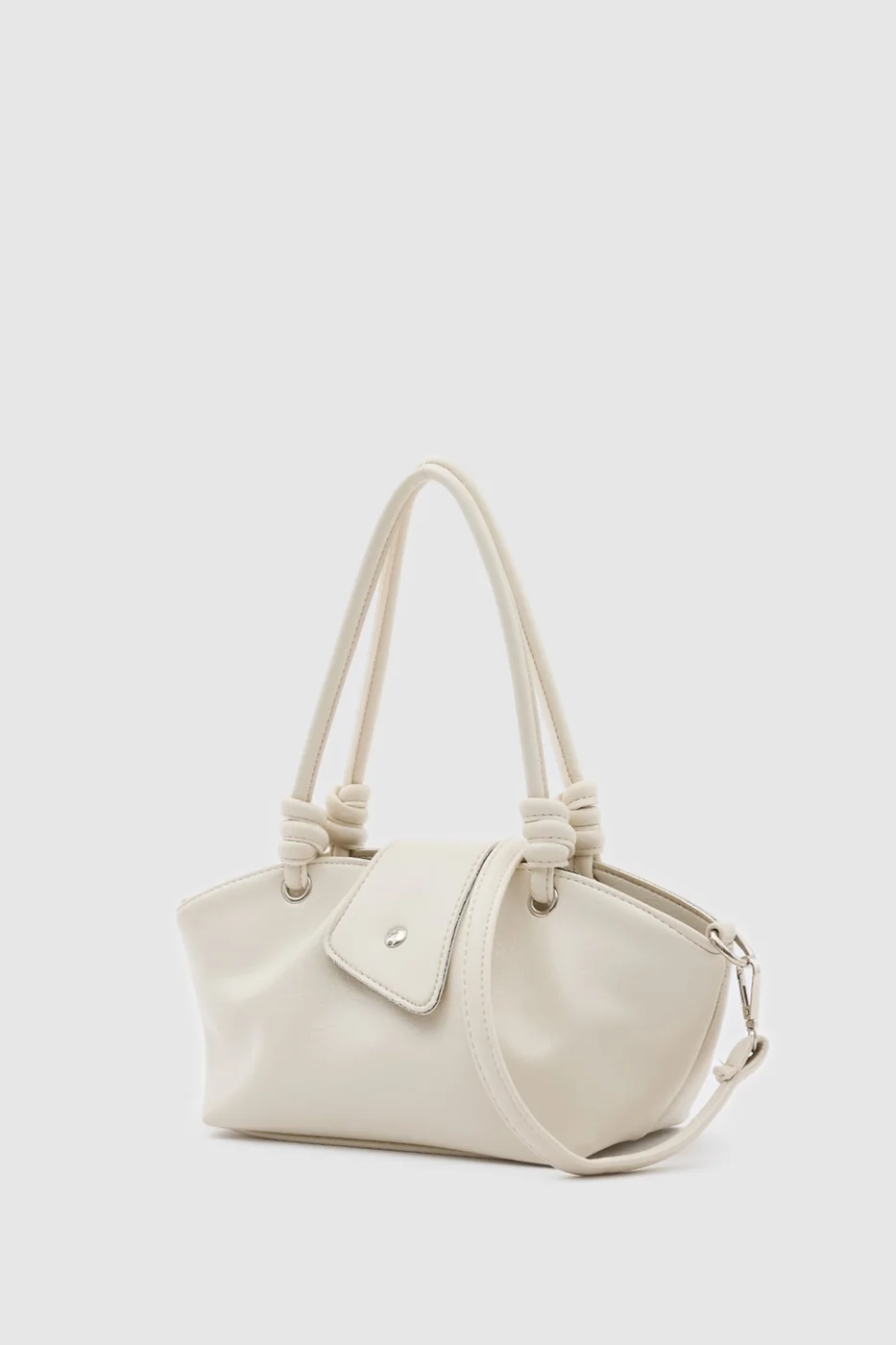 Faux Leather Crossbody Bag Faux Leather Crossbody Bag in cream