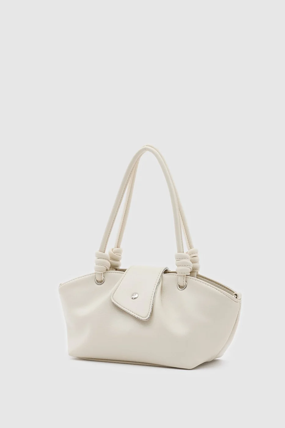 Faux Leather Crossbody Bag Faux Leather Crossbody Bag in cream