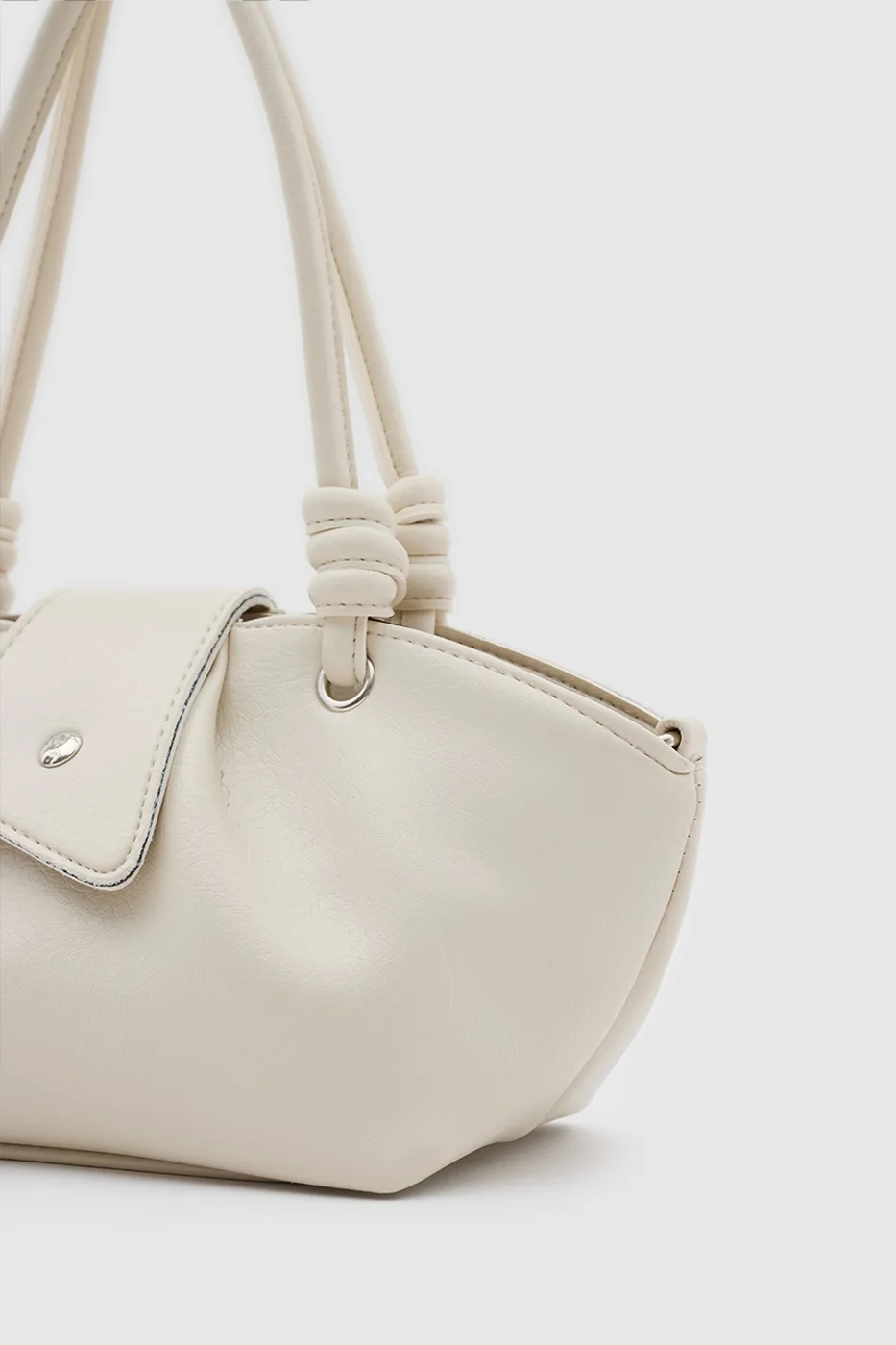 Faux Leather Crossbody Bag Faux Leather Crossbody Bag in cream
