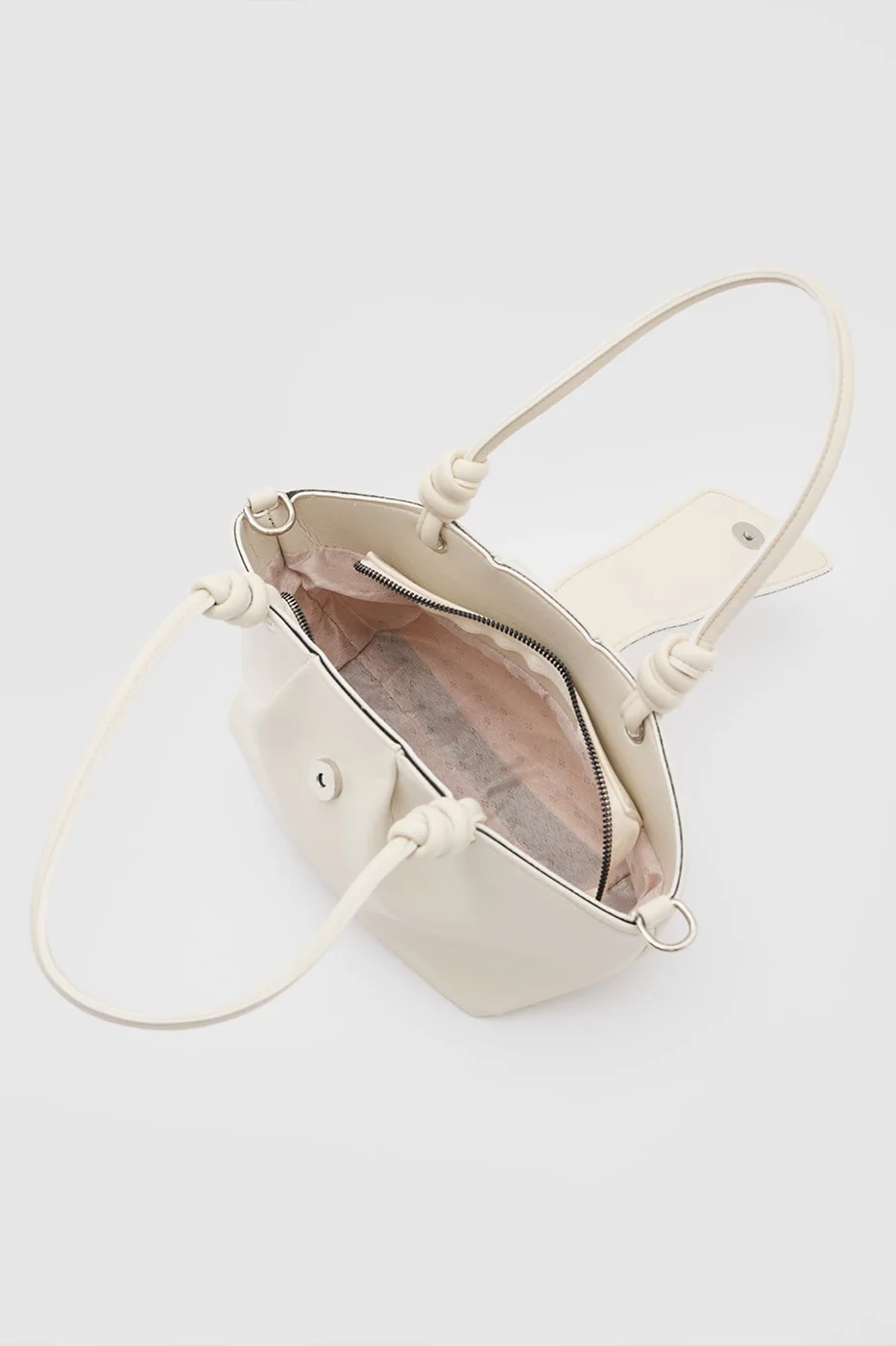 Faux Leather Crossbody Bag Faux Leather Crossbody Bag in cream