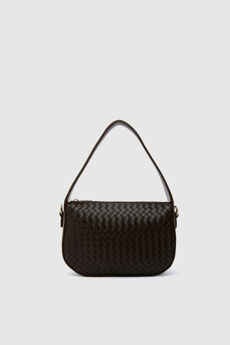 Faux leather baguette bag Faux leather baguette bag in brown