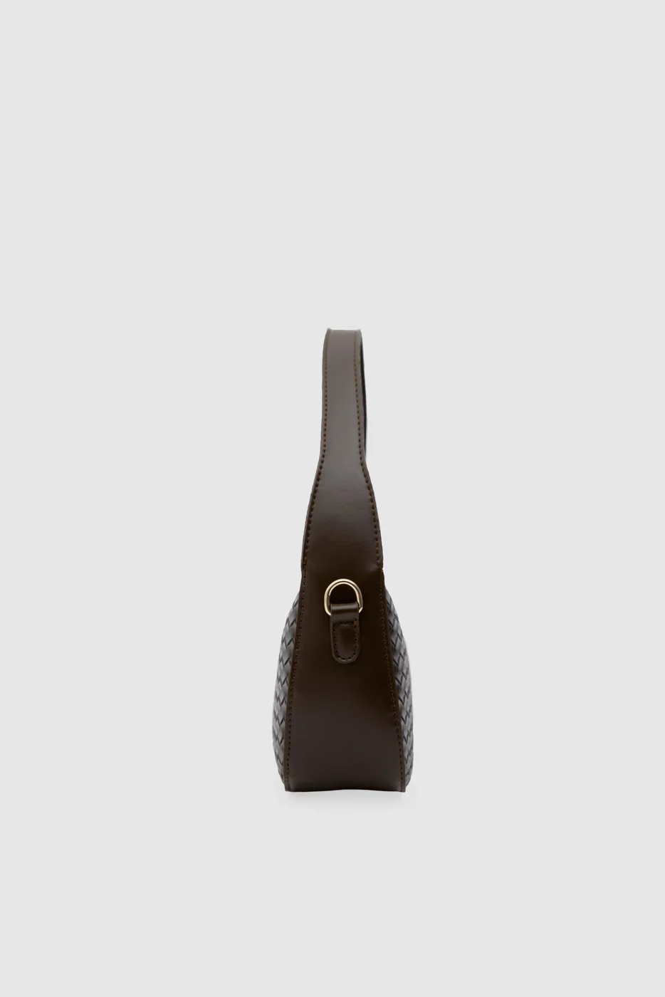 Faux leather baguette bag Faux leather baguette bag in brown