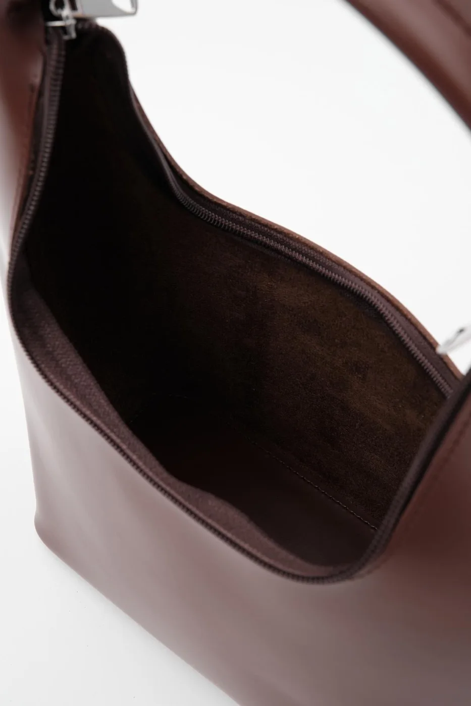 faux leather crossbody bag faux leather crossbody bag in hazelnut
