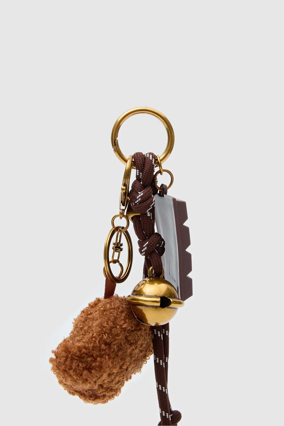Dog and Chocolate Figurine Bag Charm Dog and Chocolate Figurine Bag Charm