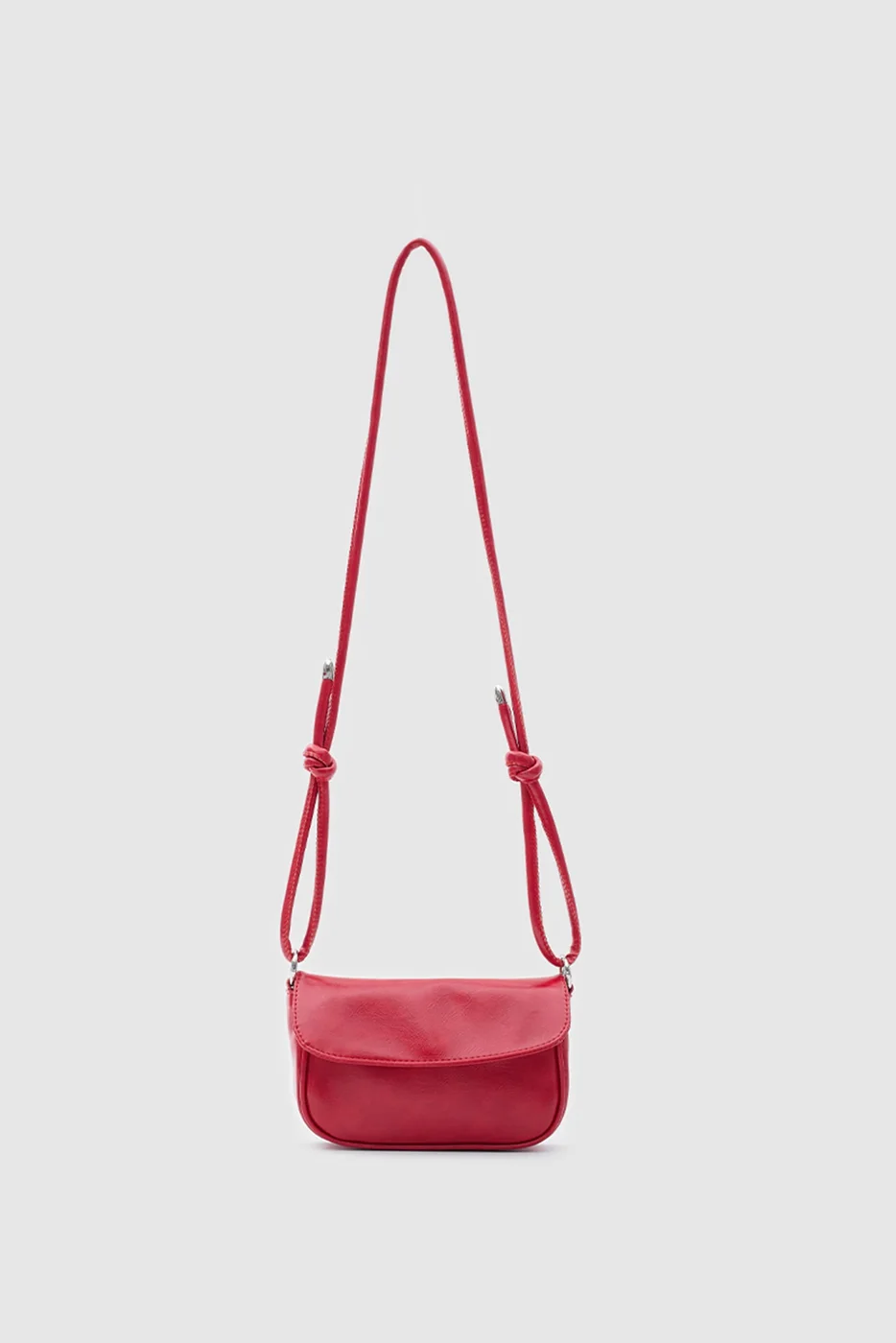 mini crossbody bag in red