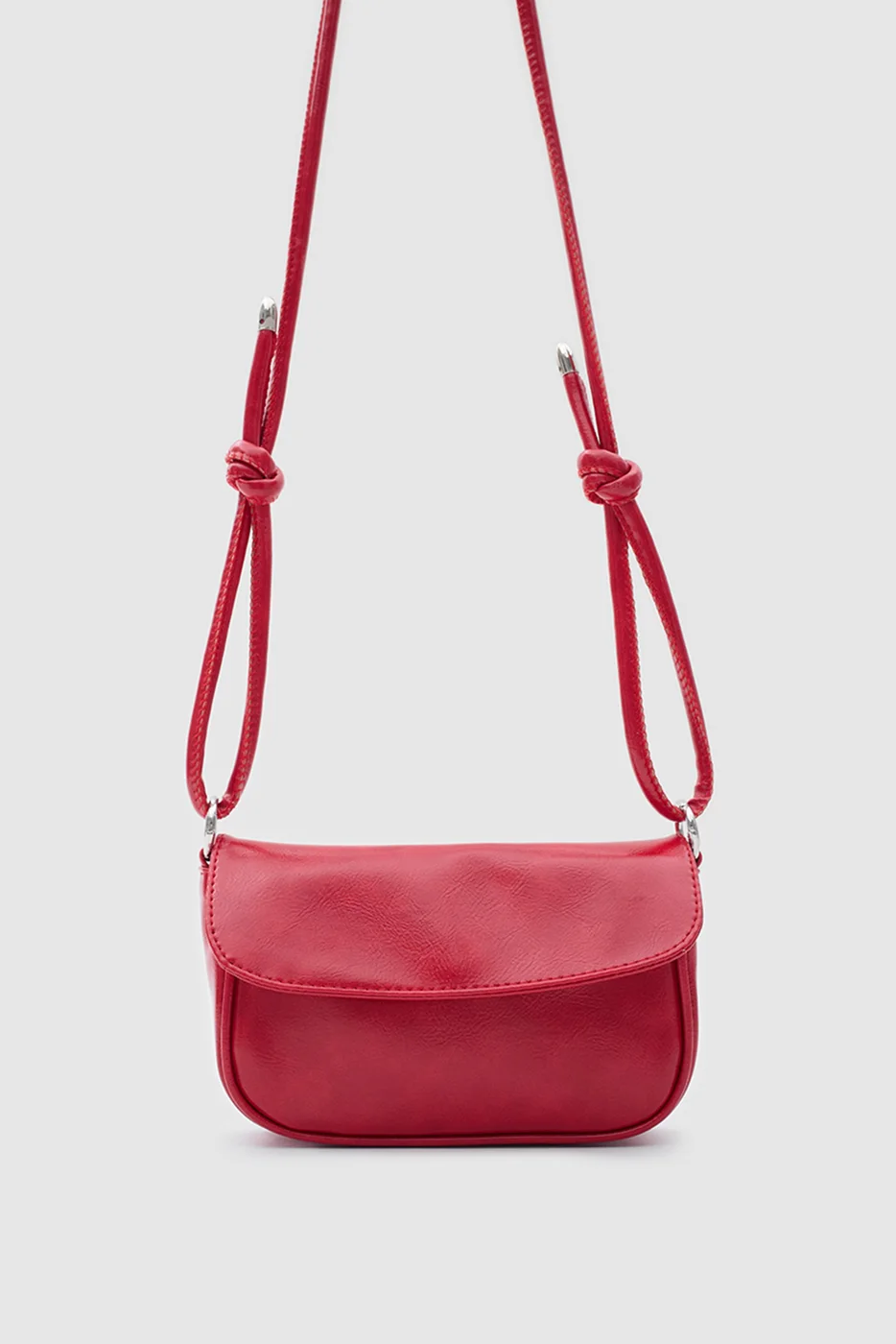 mini crossbody bag in red
