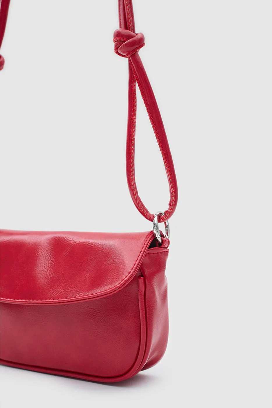 mini crossbody bag in red