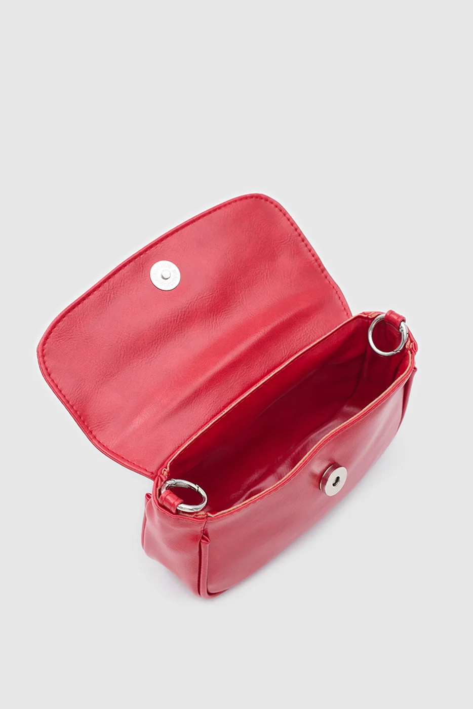 mini crossbody bag in red