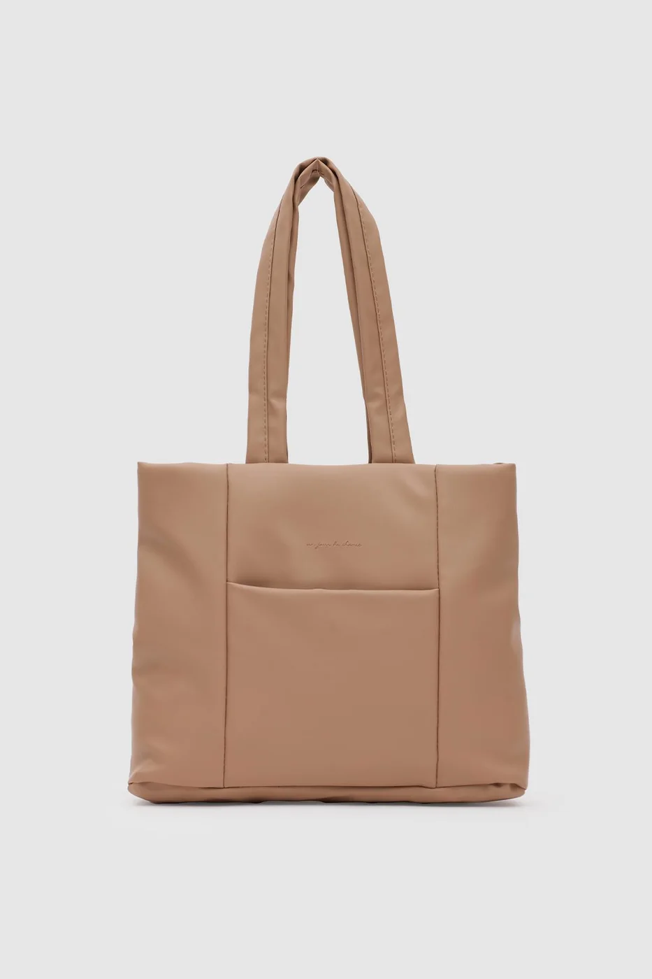 Faux leather shoulder bag Faux leather shoulder bag