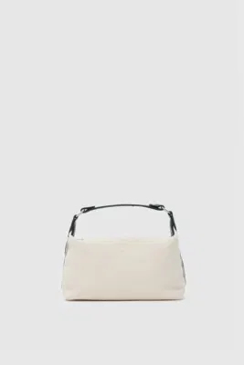 Canvas crossbody bag for daily use in black