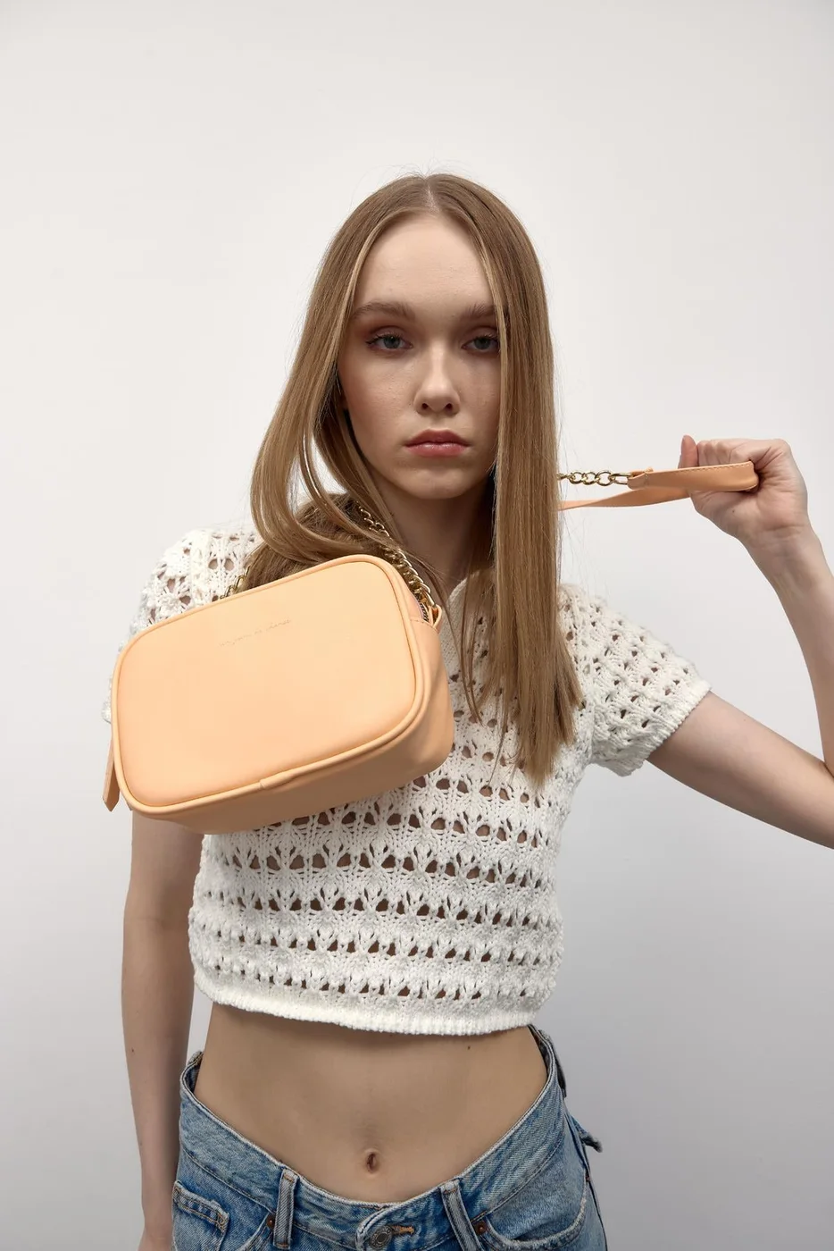 Faux leather crossbody bag Faux leather crossbody bag