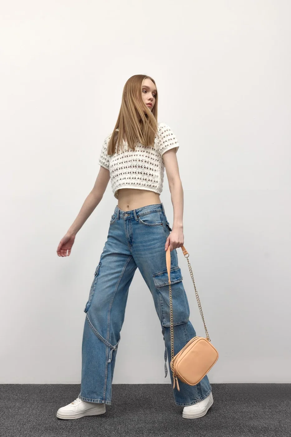 Faux leather crossbody bag Faux leather crossbody bag