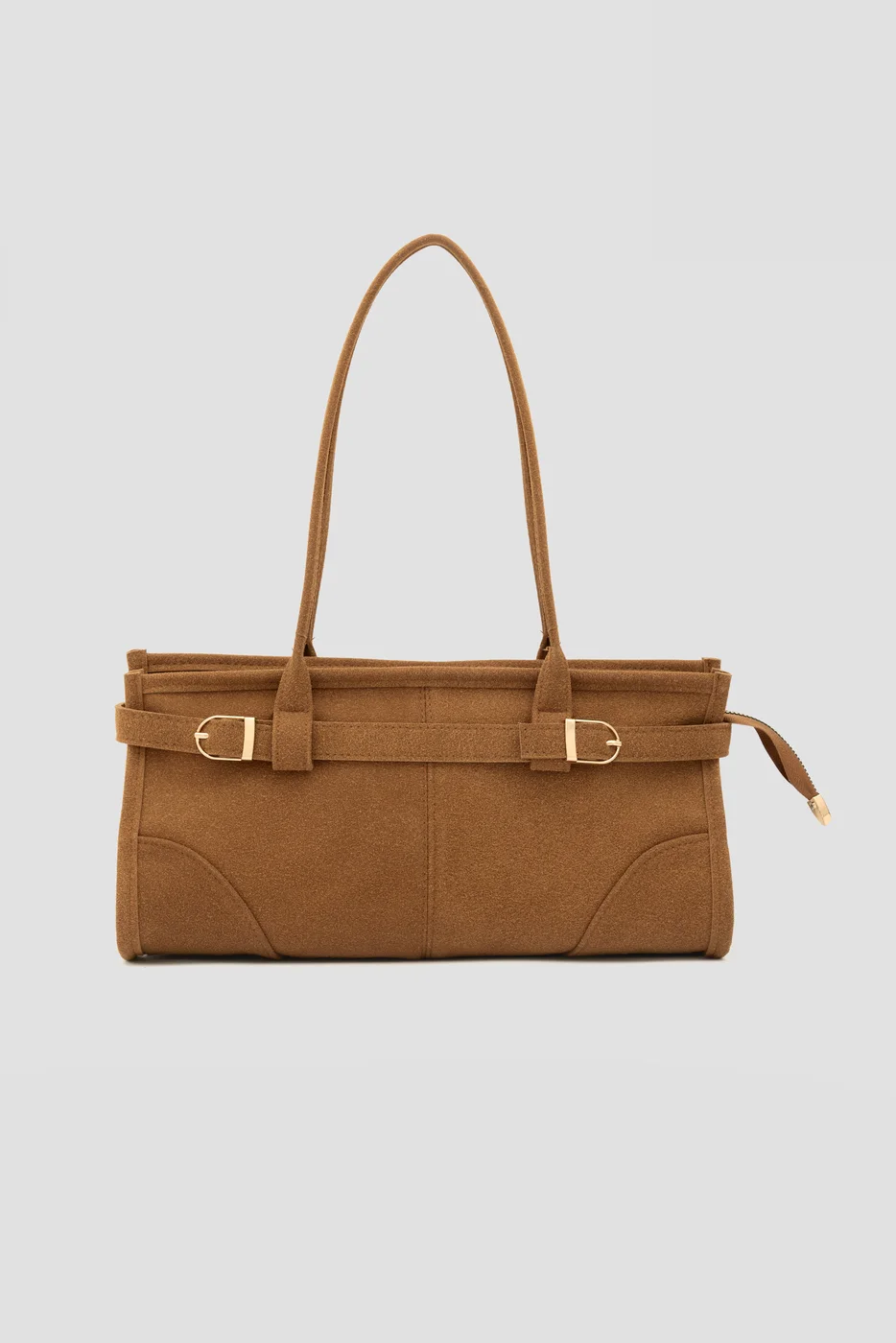 faux leather baguette bag faux leather baguette bag in tan