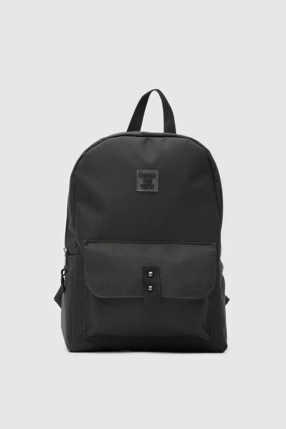 Canvas backpack for school and casual use Canvas backpack for school and casual use in black