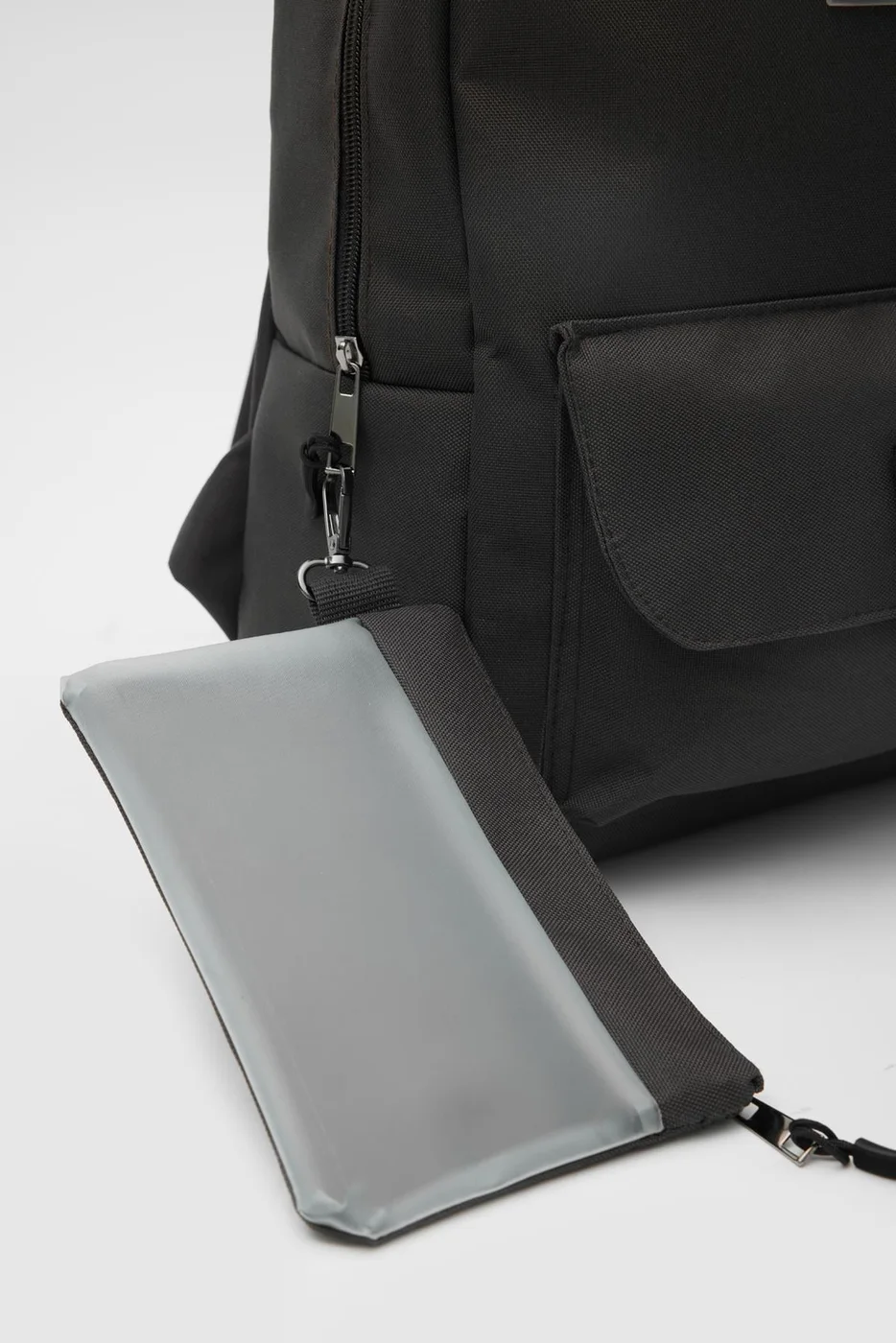 Canvas backpack for school and casual use Canvas backpack for school and casual use in black