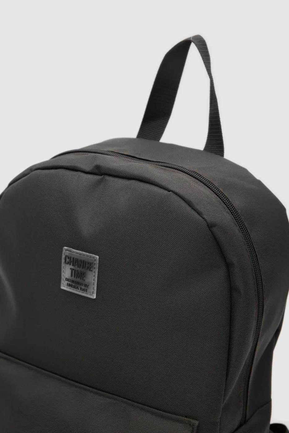 Canvas backpack for school and casual use Canvas backpack for school and casual use in black