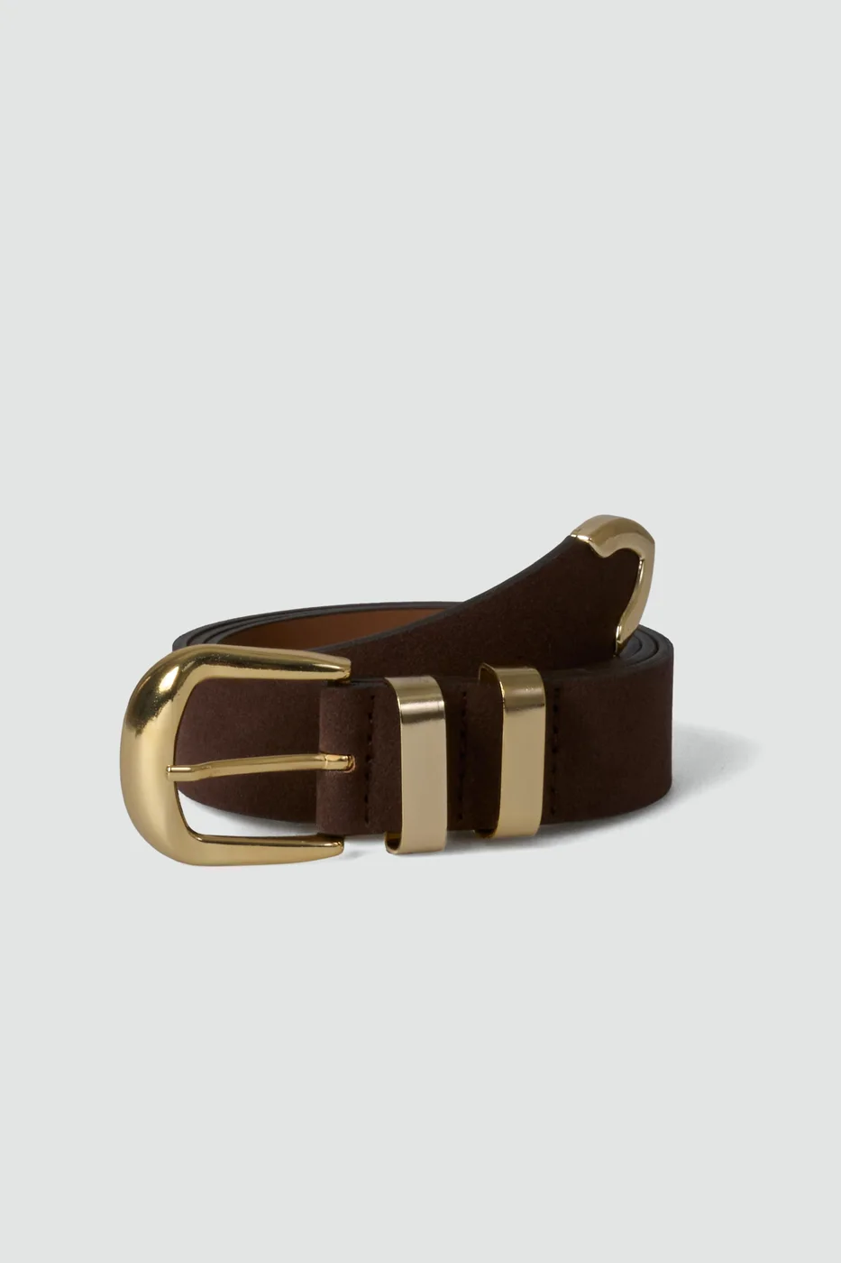 faux suede belt