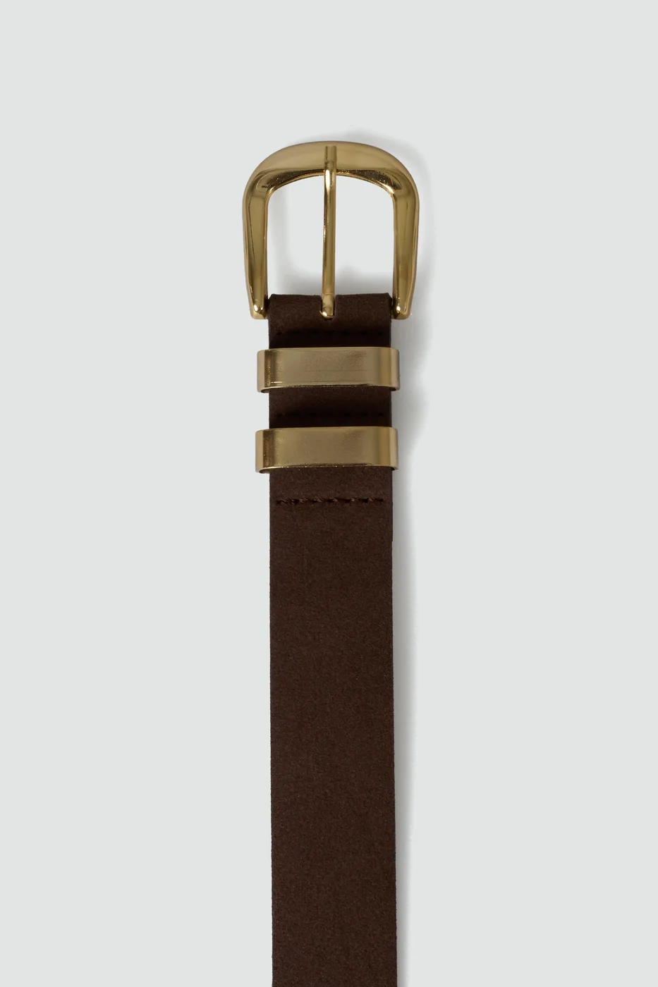 faux suede belt