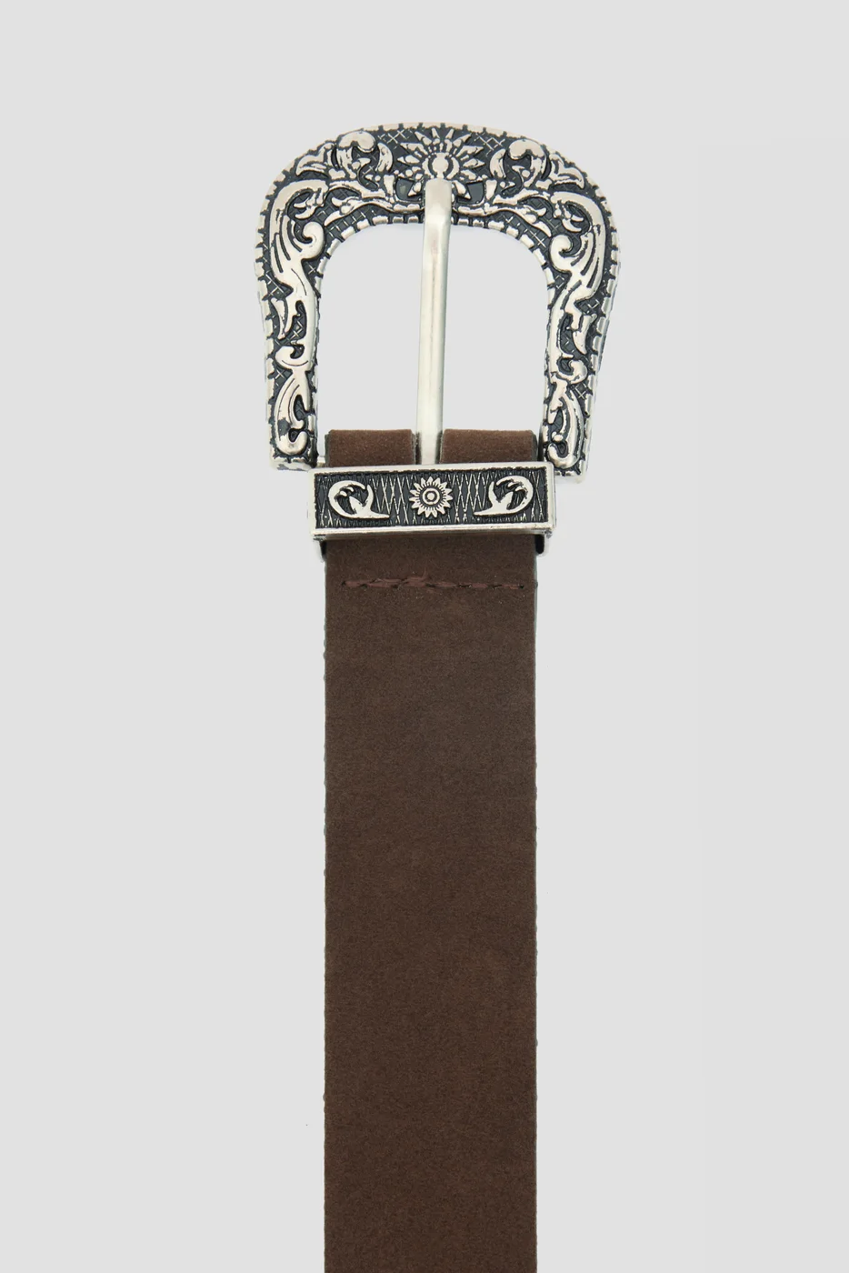 faux suede belt