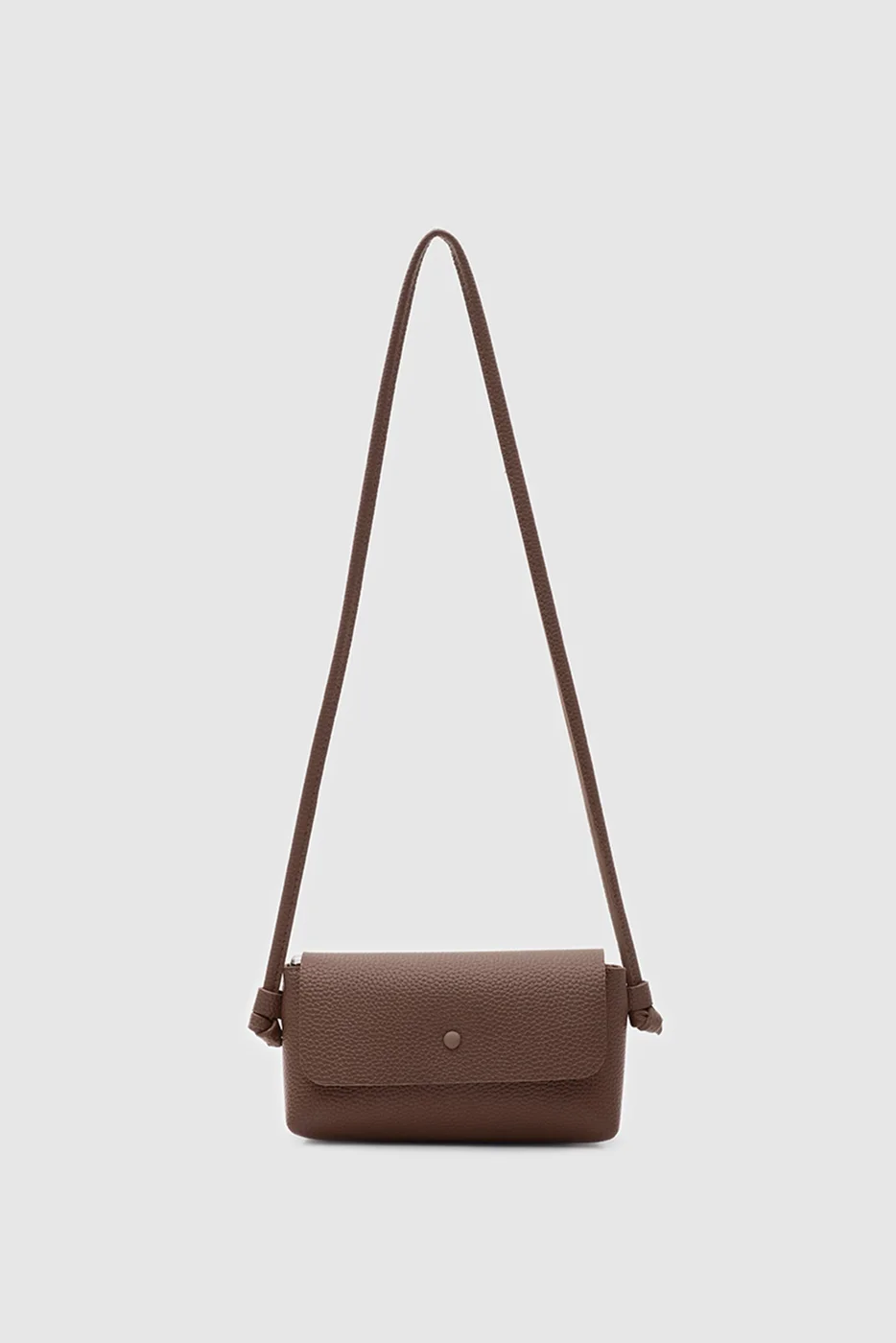 Faux leather shoulder bag set Faux leather shoulder bag set in tan